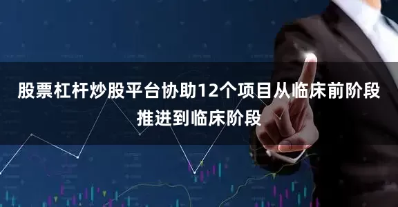 股票杠杆炒股平台协助12个项目从临床前阶段推进到临床阶段